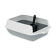 thumbnail image 3 of Caja de arena para gatos Suministros semi encerrados con litera suministros para mascotas Bandeja para mascotas Caja de arena de gato para viajes al, 3 of 8