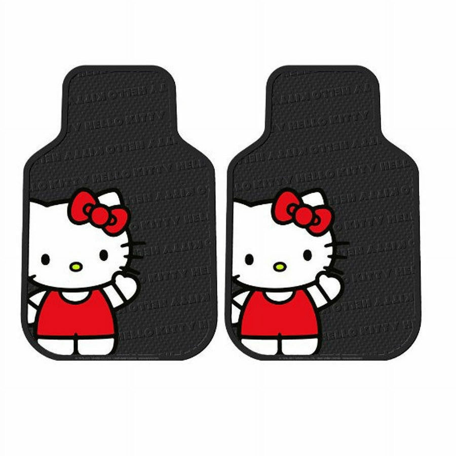Sanrio Hello Kitty Core Car Truck Front Back All Weather Rubber Floor Mats Set
