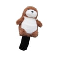 thumbnail image 4 of Lipstore Sea Sloth Doll Golf Club Cover for Wood Comfortable Scratch Resistant Sleeve Driver, 4 of 8
