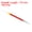 Red, variant on Uxcell 110mm Roller Pen Refills Black Gel Ink Pen Refill, Transparent Rod 100 Pcs