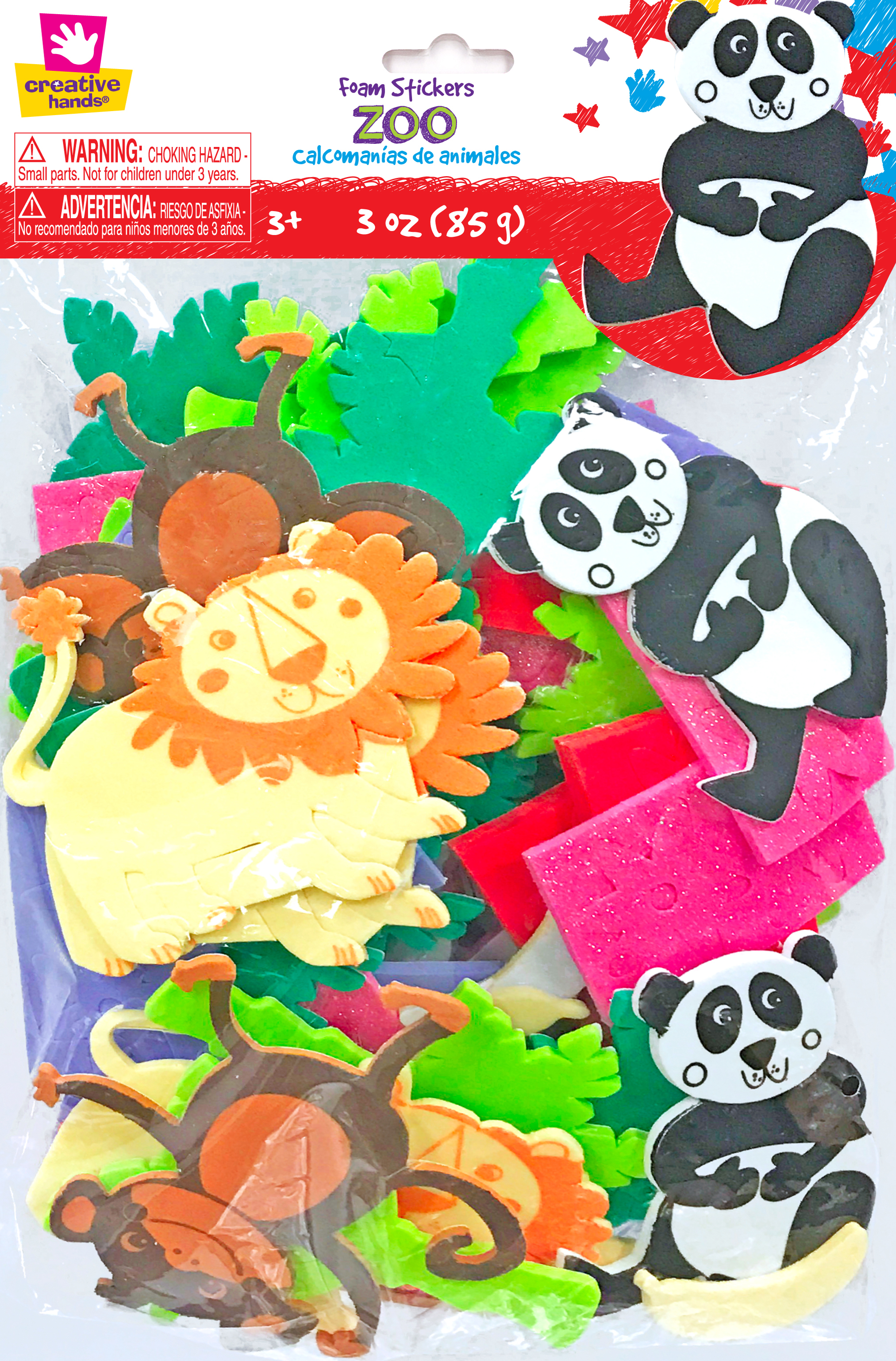 Foam Stickers 3ozZoo Day