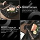 thumbnail image 5 of 1 plato de sushi de cerámica con forma de sector para barbacoa, plato para dumplings, plato para aperitivos, vajilla, 5 of 8