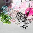 thumbnail image 2 of Handicraft Bird Metal Decorative Figurine Home Decor Gift Toy, 2 of 4