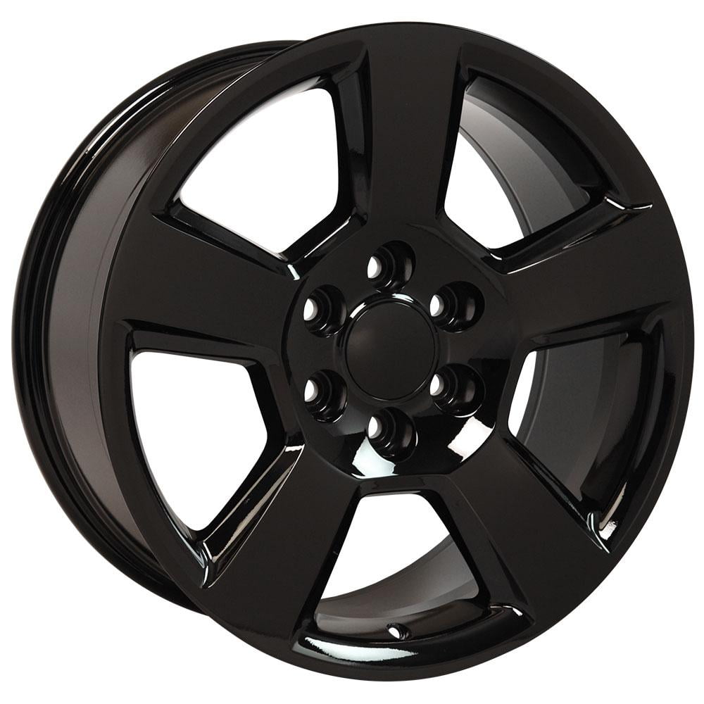 OE Wheels LLC 20インチFits Chevy Camaro 10-2020 ZL 1 Style CV 25 20 x 8.5 Rims Satin Black SET : OE Wheels LLC 20 inch Rims Fits Chevy Silverado Tahoe