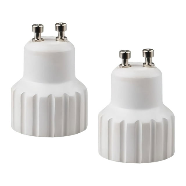 Adaptador De 2 Piezas Gu10 A Gu10, Fácil De Instalar, Resistente Al Calor, Convertidor De Luz