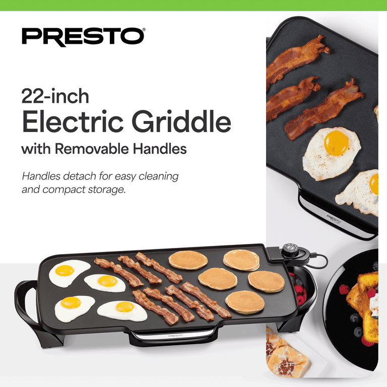 Kitchen Griddle Presto 07062 Electric Griddle Open Box Presto 22