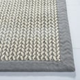 thumbnail image 6 of SAFAVIEH Natural Fiber Rosheen Braided Area Rug, Grey, 4' x 6', 6 of 10