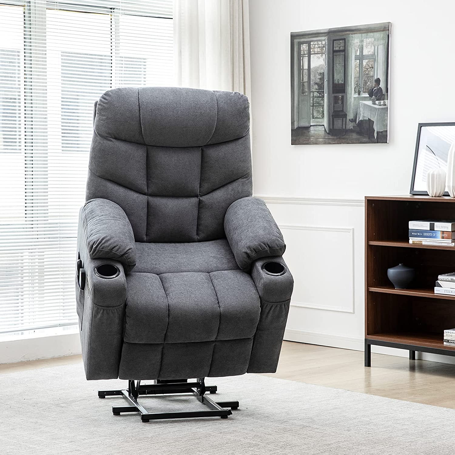 Danrelax Electric Power Lift Chair Recliner Sofa for Elderly with