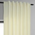 thumbnail image 4 of Ivory Dobby Linen Curtain (1 Panel), Ivory, 50W X 120L, 4 of 6