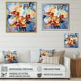 thumbnail image 4 of Designart "Dreamy And Colorful Orchid Beauty" Orchids Wall Decor, 4 of 7