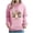Q12 Pink, variant on Mifsaly Womens Oversized Halloween Hoodie Funny Turkey Graphic Fall Thanksgiving Pullover Sweatshirts Women Casual Novelty Autumn Holiday Clothes Khaki,L