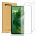 thumbnail image 3 of Motorola Moto G Power (2025) Tempered Glass Screen Protector 3 Per Pack, 3 of 8