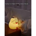 thumbnail image 4 of Luz nocturna infantil de pato emo, luz nocturna de silicona premium para niños, linda lámpara de silicona regulable para un ambiente relajante a la hora de dormir., 4 of 5
