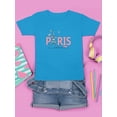 thumbnail image 3 of Butterfly C'est La Vie Paris T-Shirt Juniors -Image by Shutterstock,  x-Small, 3 of 4