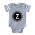 thumbnail image 1 of CafePress - Monogram Medallion Z - Cute Infant Baby Football Bodysuit, 1 of 1
