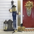 thumbnail image 4 of Northlight 5.5' Battery Operated Animated LED Lighted Scarecrow Halloween Decoration, 4 of 4