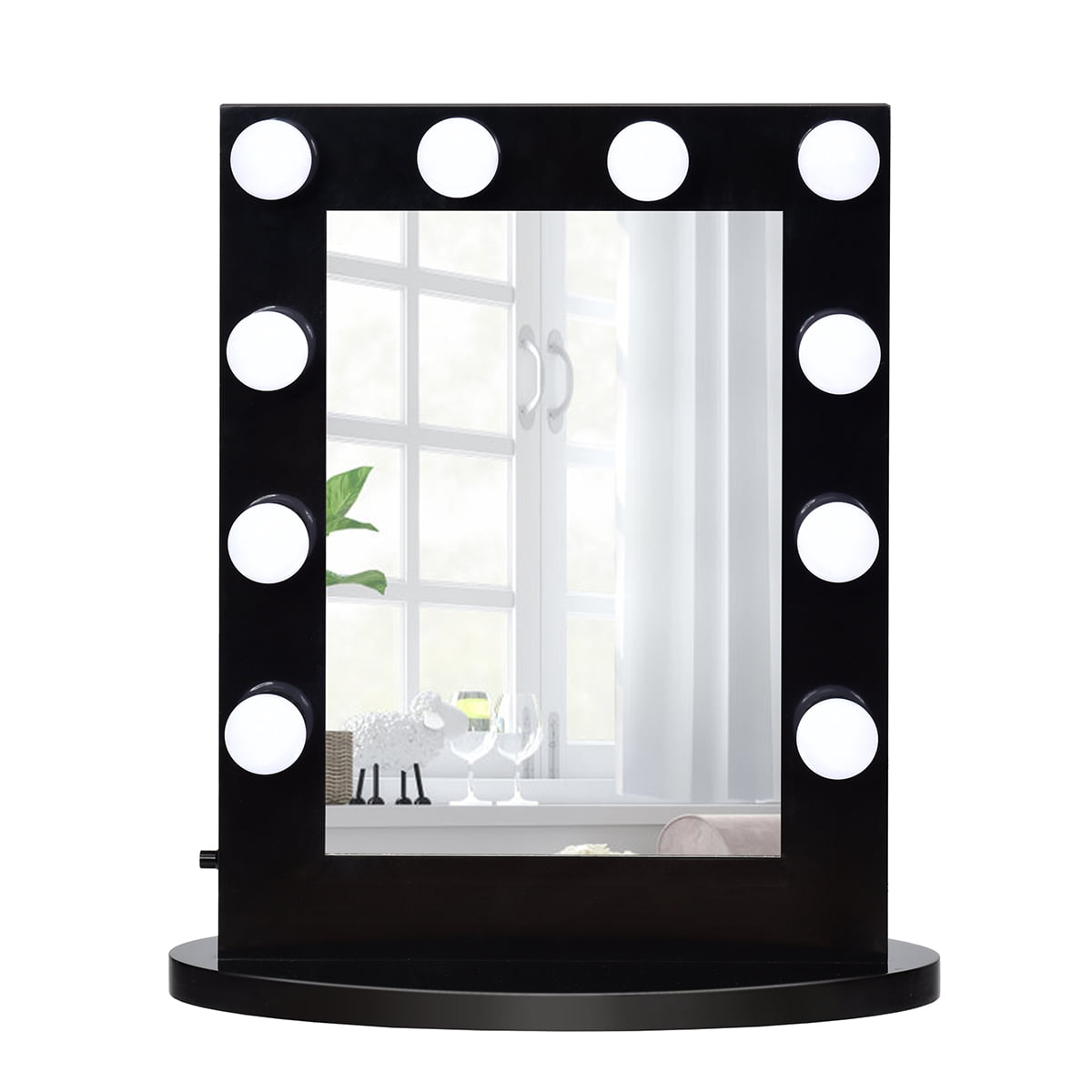 Topbuy Hollywood Makeup Cosmetic Mirror Wall Mounted Vanity Mirror with