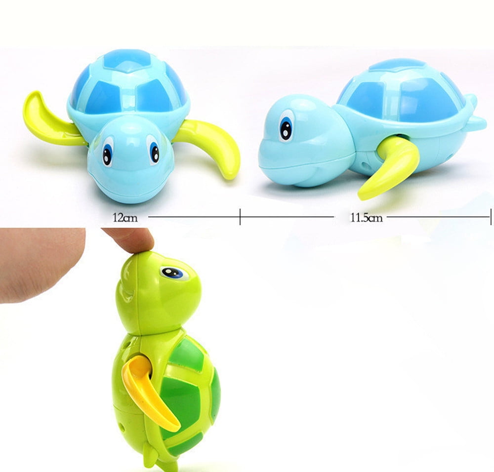 Baby Kids Multi-type Wind Up Tortoise Chain Bathing Shower Clockwork Toy Kids