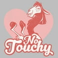 thumbnail image 2 of Men's The Emperor's New Groove Valentine Kuzco No Touchy Graphic T-Shirt, 2 of 3