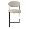 thumbnail image 3 of Better Homes & Gardens Boucle Counter Stool, Cream, 3 of 12