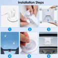 thumbnail image 4 of EEEkit Starlink Mini Suction Cup Mount, Window & Sunroof Mount Holder with Strong Grip, Portable Travel Bracket for RV, Camper, Boat, Car and Truck, White, 4 of 7