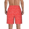 thumbnail image 3 of KLL Hohoho4 Men's Casual Summer Beach Shorts Hawaiian Shorts with Pockets-XX-Large, 3 of 5