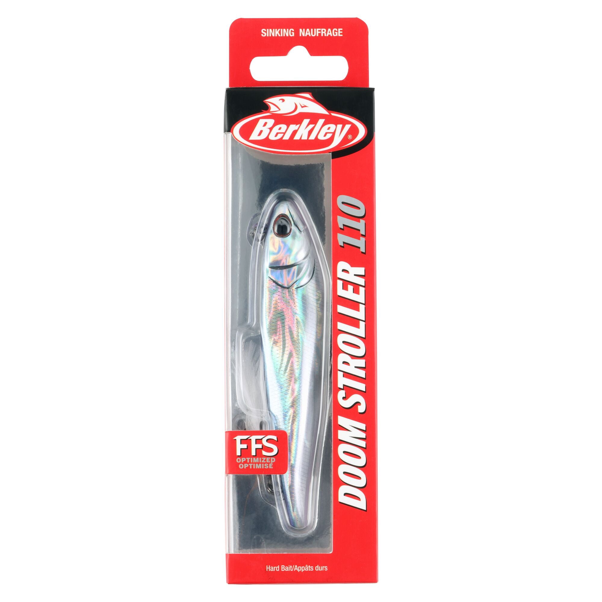 Berkley Doom Stroller Fishing Lure, 4.3 in, Blue Shimmer (1-count)