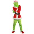 thumbnail image 3 of Grinch Cosplay Disfraz de fiesta de Navidad Conjunto de vestido para niños/adultos XL, 3 of 3