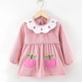 thumbnail image 1 of Corduroy Baby Feeding Bibs Princess Lace Baby Stuff Kids Long Sleeve Art Smock Anti-dirty Dinning Apron with Pocket for Newborn280 He Qiyong unisex, 1 of 1