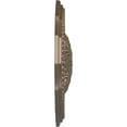 thumbnail image 4 of Ekena Millwork 16 7/8"W x 11 3/4"H x 1 1/2"P Oxford Ceiling Medallion, Hand-Painted Warm Silver, 4 of 5