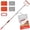 Red, variant on TidyBliss Baseboard Cleaner Tool, Wall Mop with 55.9" Long Handle (Yellow)