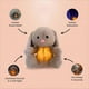 thumbnail image 3 of Baby Breathing Bunny Baby Soothing Bunny Plush Doll Toy 2Pcs, 3 of 5