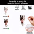 thumbnail image 5 of B Wedding Themed Acrylic Keychain For Car Rearview Mirror Accessories And Backpack Small Pendant, 5 of 5