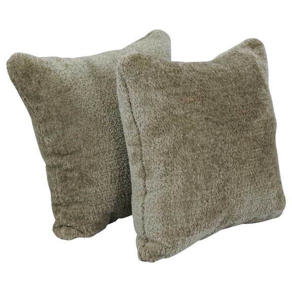 17-inch Jacquard Throw Pillows with Inserts (Set of 2) 9910-S2-ID-154