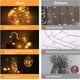 thumbnail image 2 of Cortina de luz Cortina de cadena de luces LED de 3x3 m, 300 LED en cadena de luces 8 modos regulables con control remoto y temporizador Luces de ventana, cortina de luz interior para San Valentín,, 2 of 7