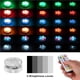 thumbnail image 2 of Moyic 4 piezas de luz subacuática LED luz sumergible 8 cm pétalo luz subacuática luz regulable con 10 colores 3 modos RF control remoto alimentado Iluminación novedosa No.1 Moyic HA027542-01, 2 of 6