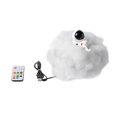 Dvkptbk LED Colorful Clouds Astronaut Lamp With Rainbow Effect As