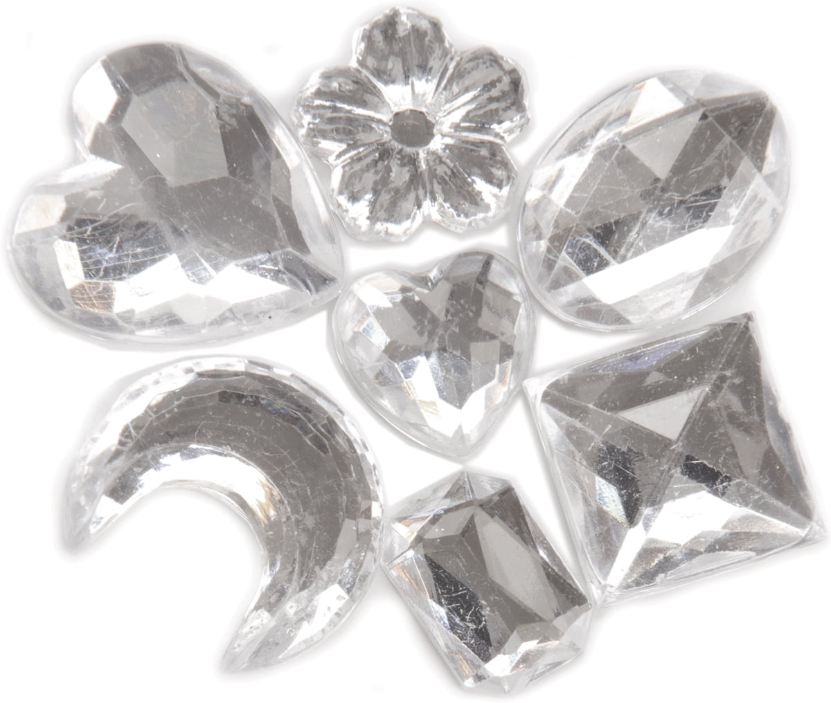 Rhinestone Shapes 1lbAssorted Crystal Walmart Canada