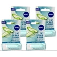 thumbnail image 5 of 4 Pack - Nivea 2in1 Lip Balm & Scrub Super Soft Lips, Aloe Vera + Vitamin E, 0.17 oz (4.8 g), 5 of 10