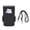 Black, variant on Riousery Camera Leather Case Fit for POCKET3 Magnetic Closure Digital Camera Protective Carrying Bag Cover Blue