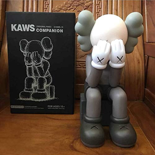 KAWS Model Art Toys Figura de acción 11 "28cm Exposición Exclusiva decoración del hogar Dormitorio Obra de arte Famoso personaje de dibujos animados O WINDAYT WINDAYT-zwlkaws