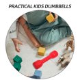 thumbnail image 3 of AURARMLET 2Pcs Kids Dumbbell Red ABS Compact Size For Exercising And Playtime Activity, 3 of 7