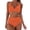 Orange, variant on MSJUHEG Bathing Suit for Women,2 Piece Bathing Suits for Women,Two Piece Swimsuit,Peplum Swimsuits for Women,Tummy Control Swimsuits for Women,Sporty Two Piece Swimsuits,2 Piece Bikini Set Black L