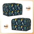 thumbnail image 3 of Fotbe Space and Animals for Two Slice Toaster Cover, Fingerprint Protector, Super Soft Appliance Cover And Dust Cover,Bread Dust Cover & Fingerprint Protection, 3 of 7
