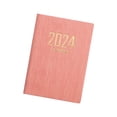 thumbnail image 5 of figatia 2024 Planner Notebook Learning Notebook Monthly Planner Notepad Diary Journal Calendar Book Record Book Daily Planner Undated Pink, 5 of 8