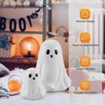 thumbnail image 5 of Adorable Ghost Sculpture, Playful Spirit Decor, Unique Halloween Figurine for Spooky Home Accents, 5 of 5