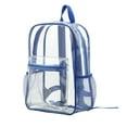 thumbnail image 5 of Xinyolin Women Backpack Double Shoulder Straps Waterproof Large Capacity See Through Wear-resistant Storage Anti-scratch PVC Transparent Backpack Travel Supply, 5 of 8