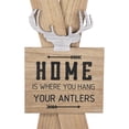 thumbnail image 5 of Northlight Wooden "Home is Where You Hang Your Antlers" Ski's Christmas Wall Sign - 35.75", 5 of 8