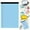 Blue, variant on 1 Pcs 8" X 5" Colored Legal Pad Writing Pads Wide Ruled 50 Sheets, Writing Notepad Office Supplies for College Office Business(Hot Pink)