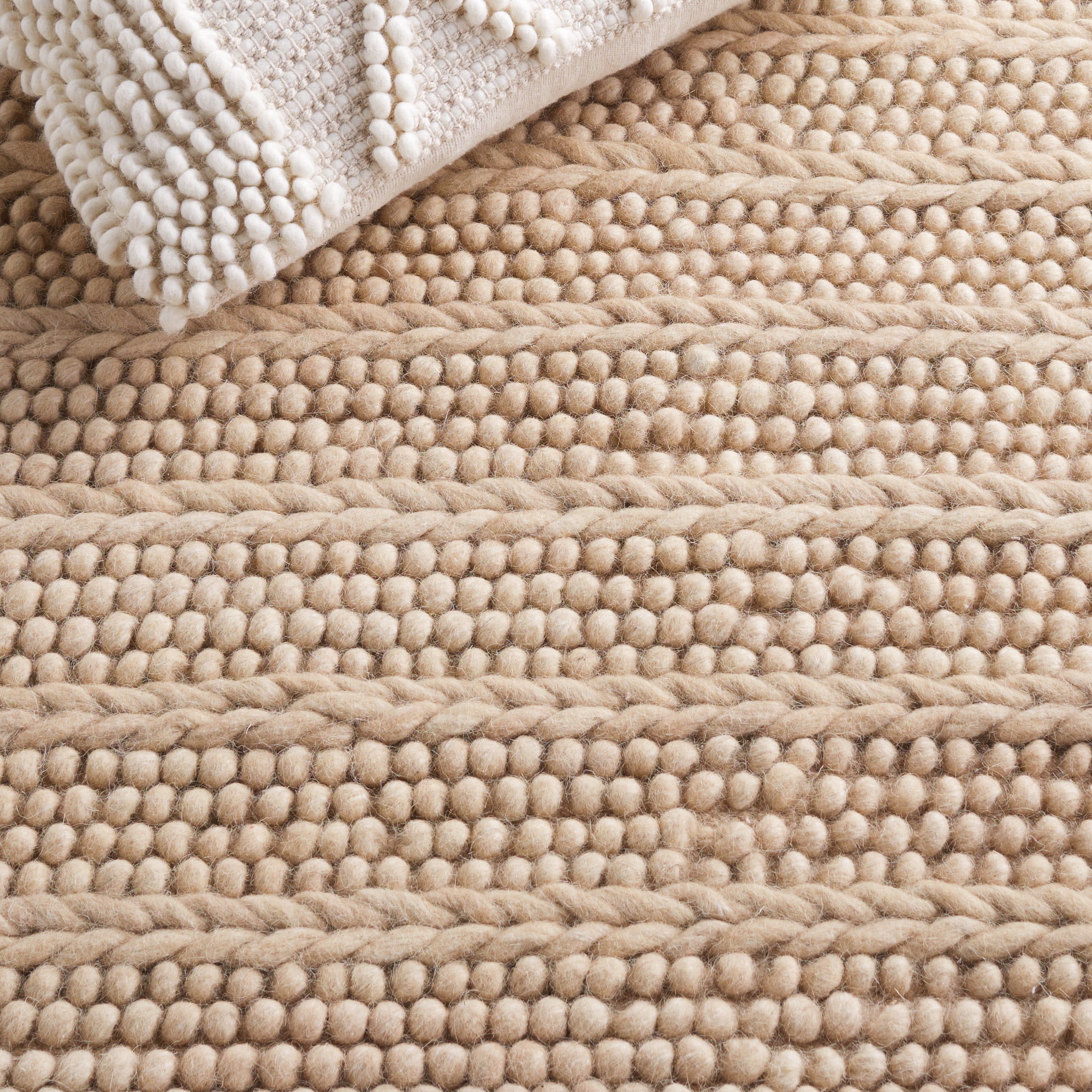 SAFAVIEH Natura Damion Striped Area Rug, Beige, 10' x 14'